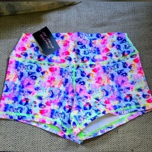 Colorful Women's Athletic Shorts